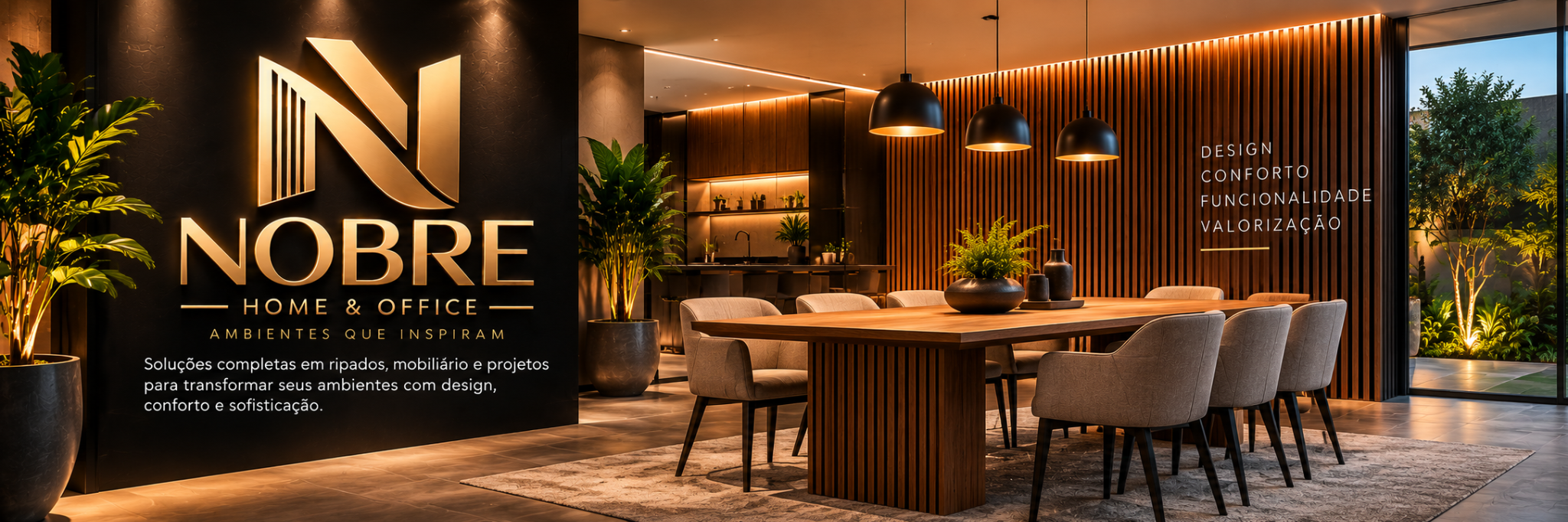 Nobre Home & Office — Design, conforto, funcionalidade e valorização