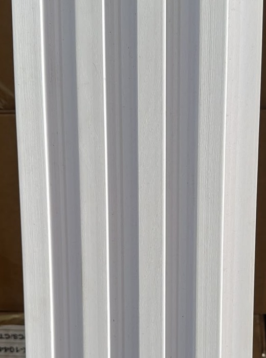 Ripado WPC Branco Polar